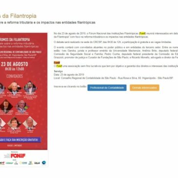 Rumos da Filantropia- CRC SP