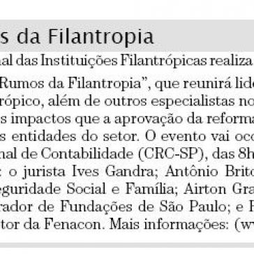 Rumos da Filantropia- Empresas e Negócios Impresso