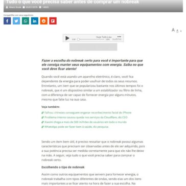 Tudo o que você precisa saber antes de comprar um nobreak- Olhar Digital