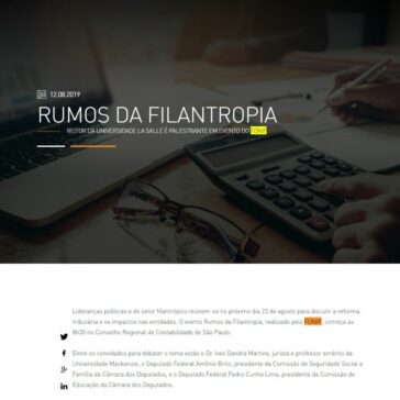 RUMOS DA FILANTROPIA- Universidade La Salle