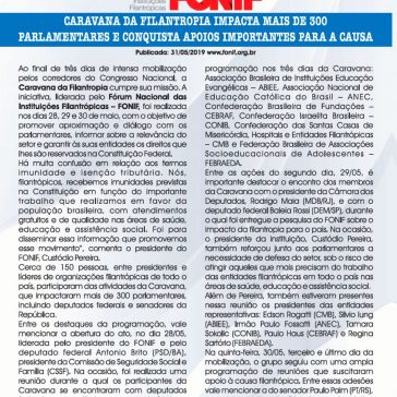 Caravana da Filantropia impacta mais de 300 parlamentares e conquista apoios importantes para a causa -Febraeda em Ação