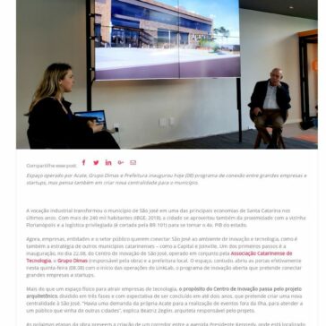 Com novo Centro de Inovação, São José quer unir desenvolvimento econÒmico e revitalização urbana- SC Inova
