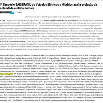 8° Simpósio SAE BRASIL de Veículos Elétricos e Híbridos avalia evolução da mobilidade elétrica no País -Jornal Dia Dia