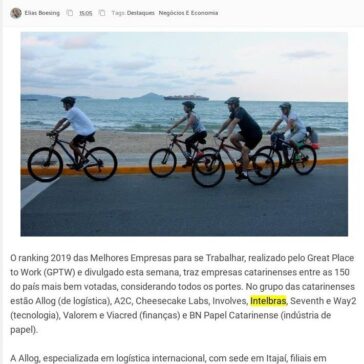 Empresas de SC entre as melhores para trabalhar -Tílias news