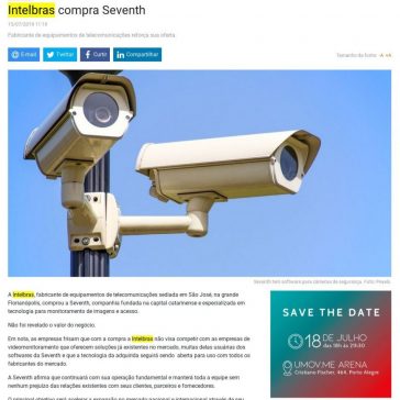 Intelbras compra Seventh -Baguete