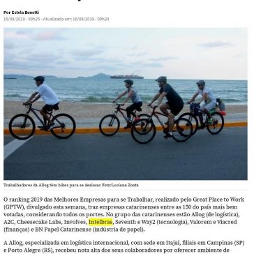 Empresas de SC entre as melhores para trabalhar- NSC Total