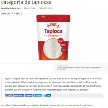 Wickbold expande portfólio e aposta na categoria de tapiocas – Food News Latam