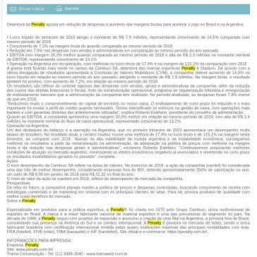 Cambuci fecha 1° semestre de 2019 com aumento de 14,5% no lucro líquido- Maxpress Net