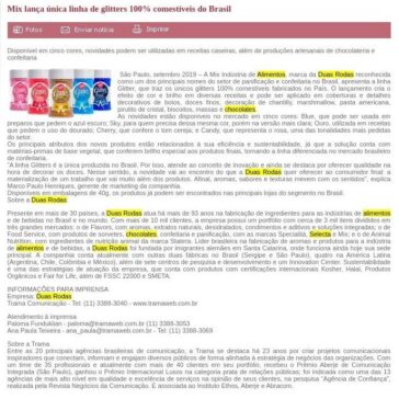 Mix lança única linha de glitters 100% comestíveis do Brasil – Maxpress Net