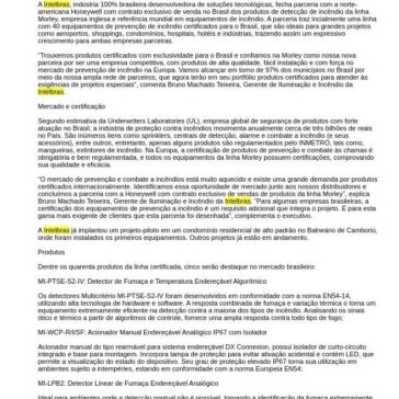 Intelbras fecha parceria com Honeywell com exclusividade na linha de produtos de prevenção de incêndio da Morley- JorNow