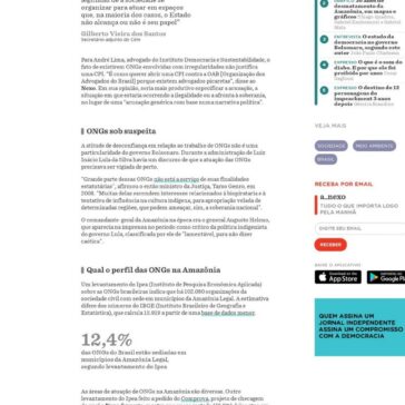 Parece que você está utilizando um browser em modo privado ou incógnito. -Nexo Jornal