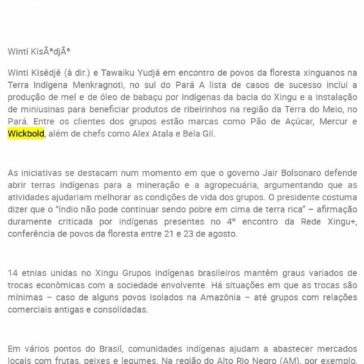 Os indígenas premiados na ONU por produtos que geram renda e mantêm floresta em pé- MT DIGITAL