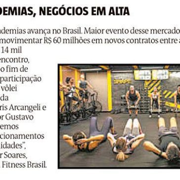 Nas academias, negócios em alta – Estado de Minas