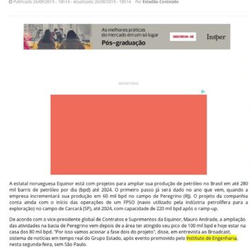 Equinor planeja elevar produção de petróleo no Brasil- Correio Popular