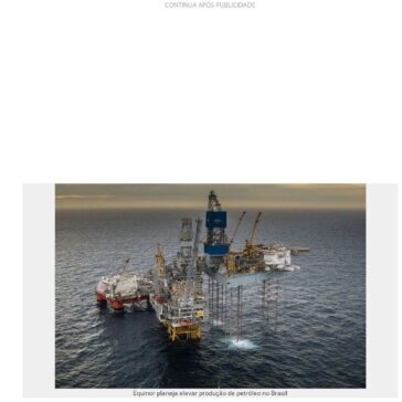 Equinor planeja elevar produção de petróleo no Brasil- Click Macaé