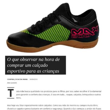 O que observar na hora de comprar um calçado esportivo para as crianças- Blog Moms2moms