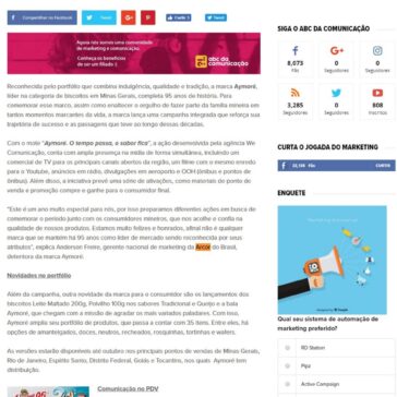 Campanha celebra 95 anos da história de Aymoré – Abc da Comunicação