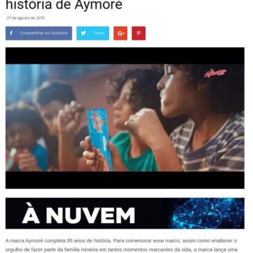 Campanha celebra 95 anos da história de Aymoré – Grandes Nomes da Propaganda