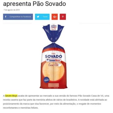 Seven Boys amplia portfólio e apresenta Pão Sovado  – Grandes Nomes da Propaganda