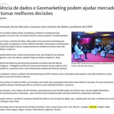 Ciência de dados e Geomarketing podem ajudar mercado a tomar melhores decisões- Secovi-SP