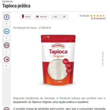 Tapioca prática – SA Varejo