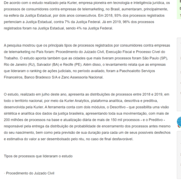 Cresce número de processos de consumidores contra empresas de telemarketing no Brasil- Portogente