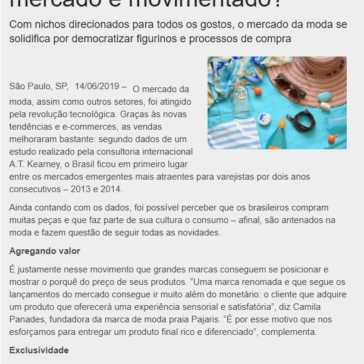 Mundo da moda: como este mercado é movimentado? – Portal Falando de Gestão