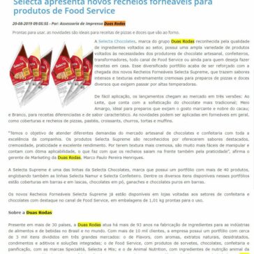 Selecta apresenta novos recheios forneáveis para produtos de Food Service – Guialat