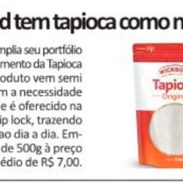 Wickbold tem tapioca como novidade – Folha do ABC