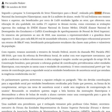 O fim da imunidade – Tribuna do Sertão