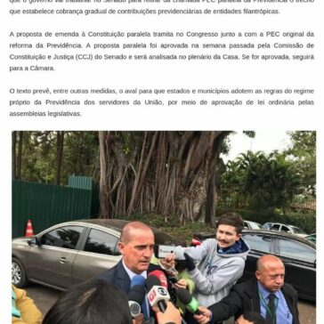 Onyx diz que governo quer impedir cobrança de contribuição previdenciária de filantrópicas – PaginaBrazil.Com – Página Brazil