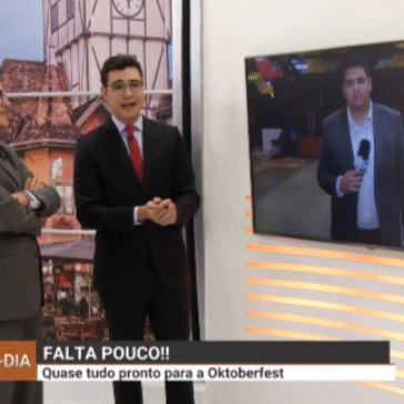 Falta pouco para a Oktoberfest em Blumenau- SBT
