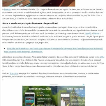 Amazon lança Alexa em português e linha Echo no Brasil- Nitro News Brasil