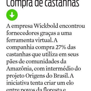 Compra de castanhas- Diário do Pará