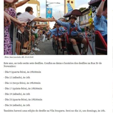 Oktoberfest 2019: programação, ingressos e tudo mais que você precisa saber sobre a festa- NSC Total