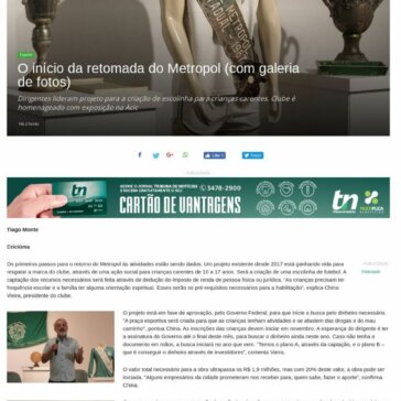 O início da retomada do Metropol (com galeria de fotos)- TN Sul