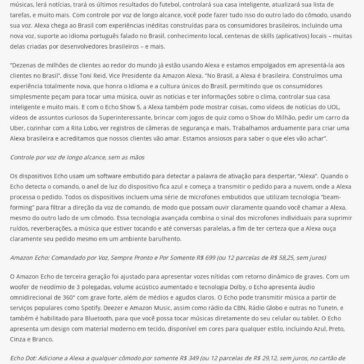 Alexa agora fala português: Amazon lança Alexa e Amazon Echo no Brasil- Agito SP