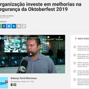 Organização investe em melhorias na segurança da Oktoberfest 2019- ND Mais