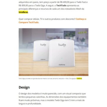 Roteador Mesh Intelbras: compare os modelos e saiba qual é melhor -Tech tudo