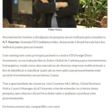 Felipe Touro: O Brasil e seus desafios em 2020 – Hotelier news