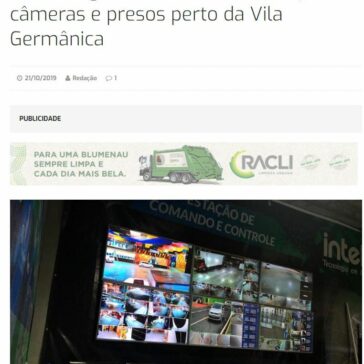 Dois foragidos são reconhecidos pelas câmeras e presos perto da Vila Germânica- Alexandre José