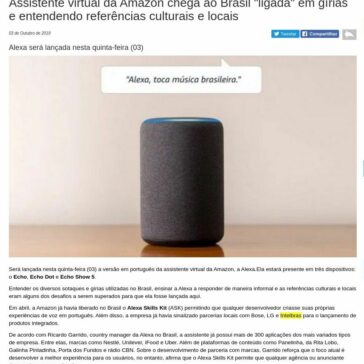 Assistente virtual da Amazon chega ao Brasil “ligada” em gírias e entendendo referências culturais e locais- Acontecendo Aqui