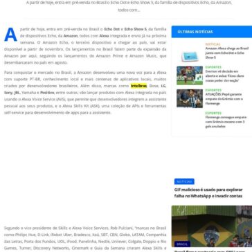 Amazon Alexa chega ao Brasil junto com Echo Dot e Echo Show 5- Fala Guarulhos