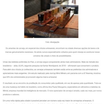 Cerveja artesanal para todos os gostos – Tribuna do Ceará Online