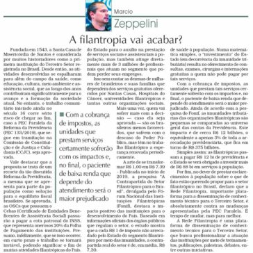 A filantropia vai acabar? – Cruzeiro do Sul