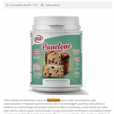 Mix redesenha embalagem de preparado para panetone – EmbalagemMarca