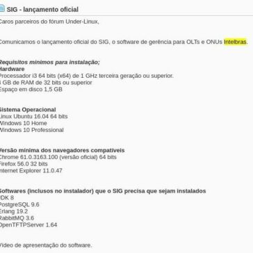 SIG – lançamento oficial- Under-Linux.Org