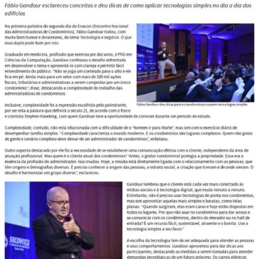 Como usar a tecnologia a favor da administração de condomínios- Secovi