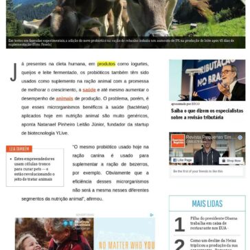 Startup desenvolve probióticos segmentados para nutrição animal- Pequenas Empresas Grandes Negócios