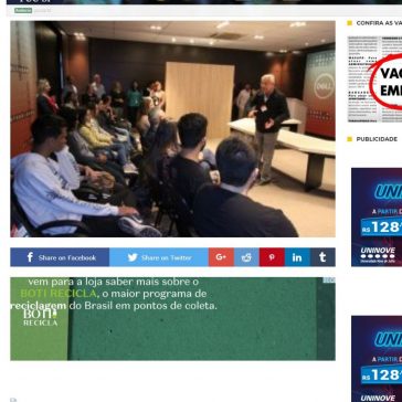 Prefeitura leva estudantes de tecnologia da ETEC para conhecer fábrica da Dell- Notícias de Hortolândia